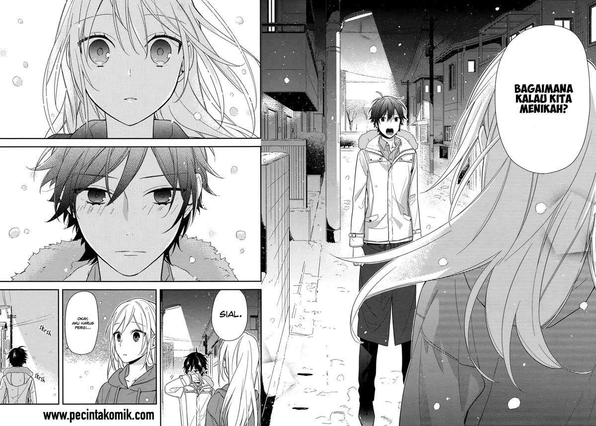Horimiya Chapter 63 Gambar 39
