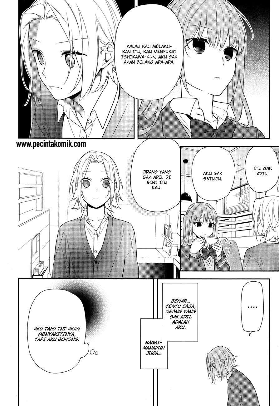 Horimiya Chapter 58 Gambar 12