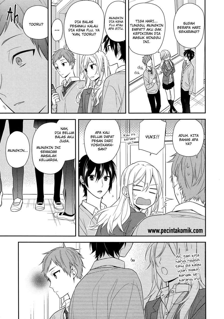Horimiya Chapter 58 Gambar 19