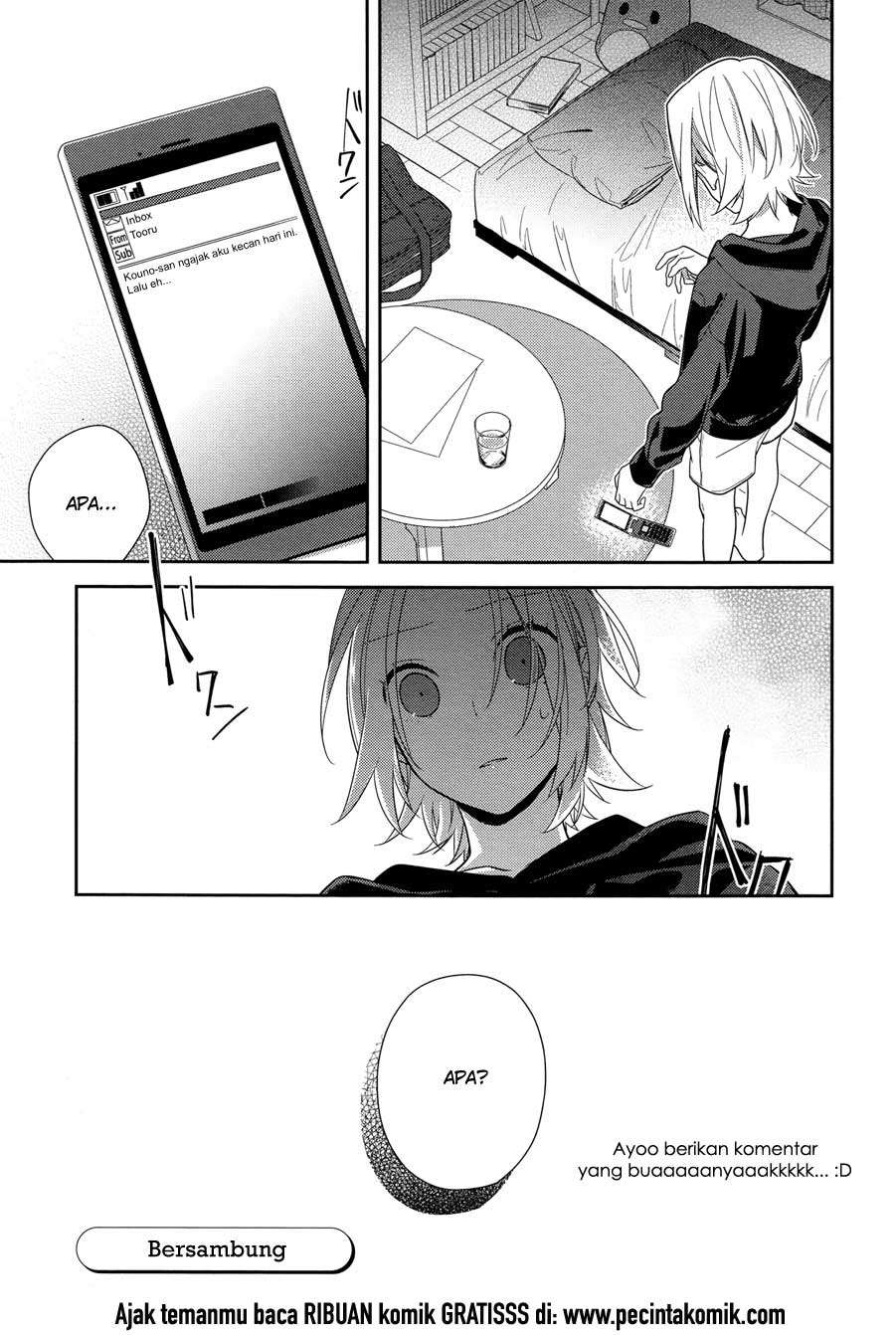 Horimiya Chapter 58 Gambar 27