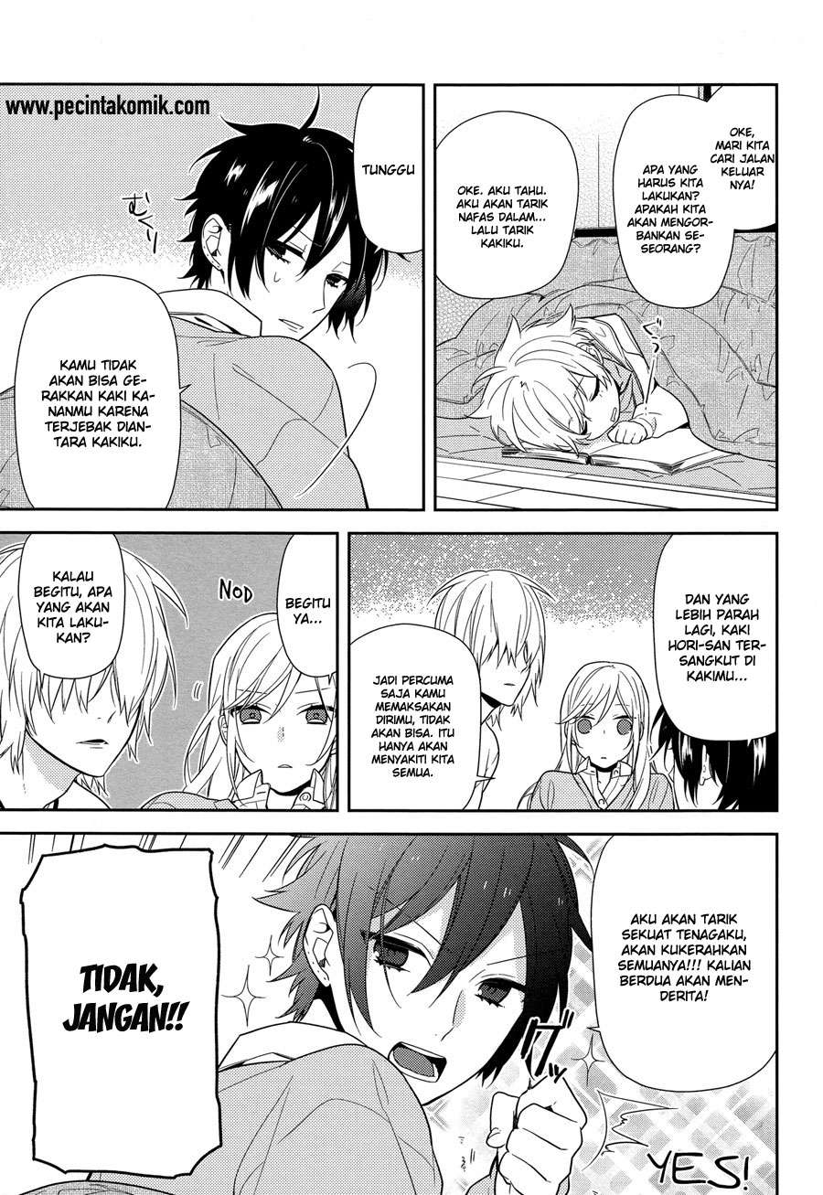 Horimiya Chapter 57 Gambar 17