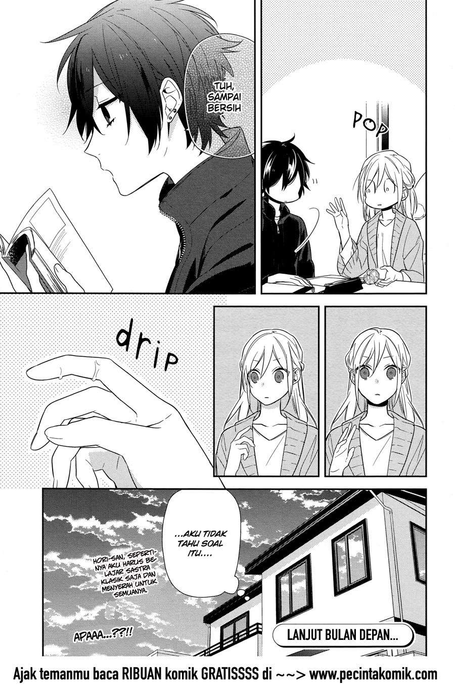 Horimiya Chapter 57 Gambar 35