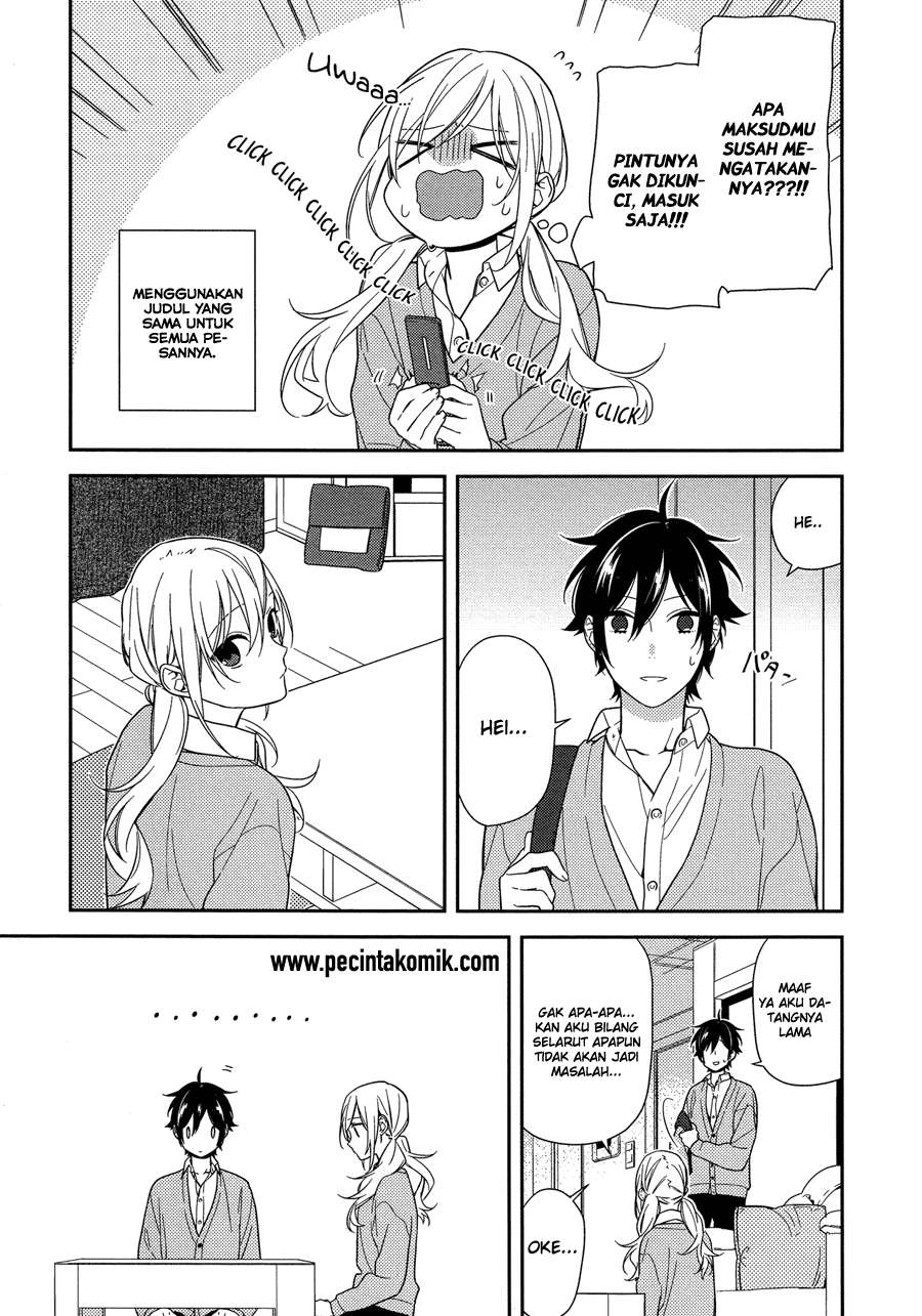 Horimiya Chapter 56 Gambar 18