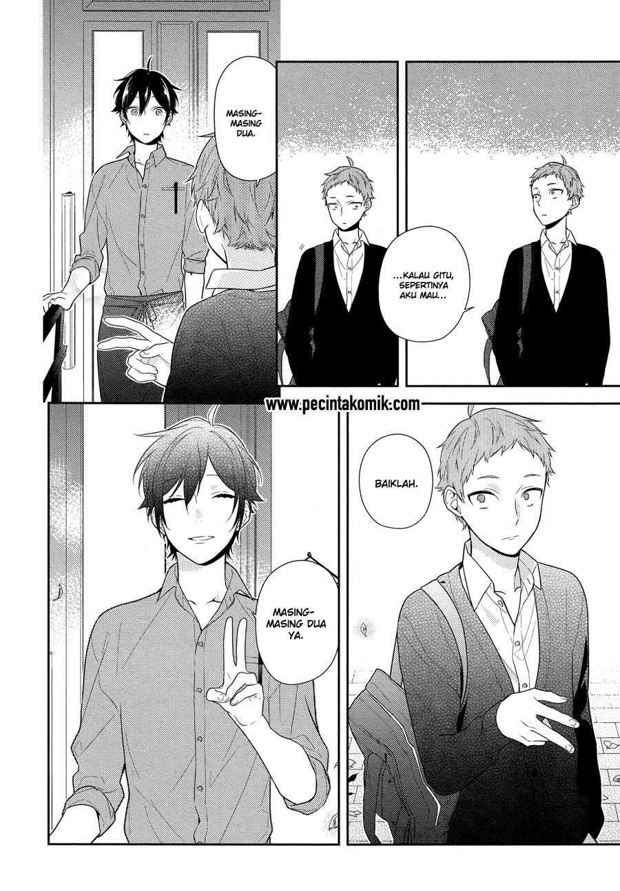 Horimiya Chapter 55 Gambar 21