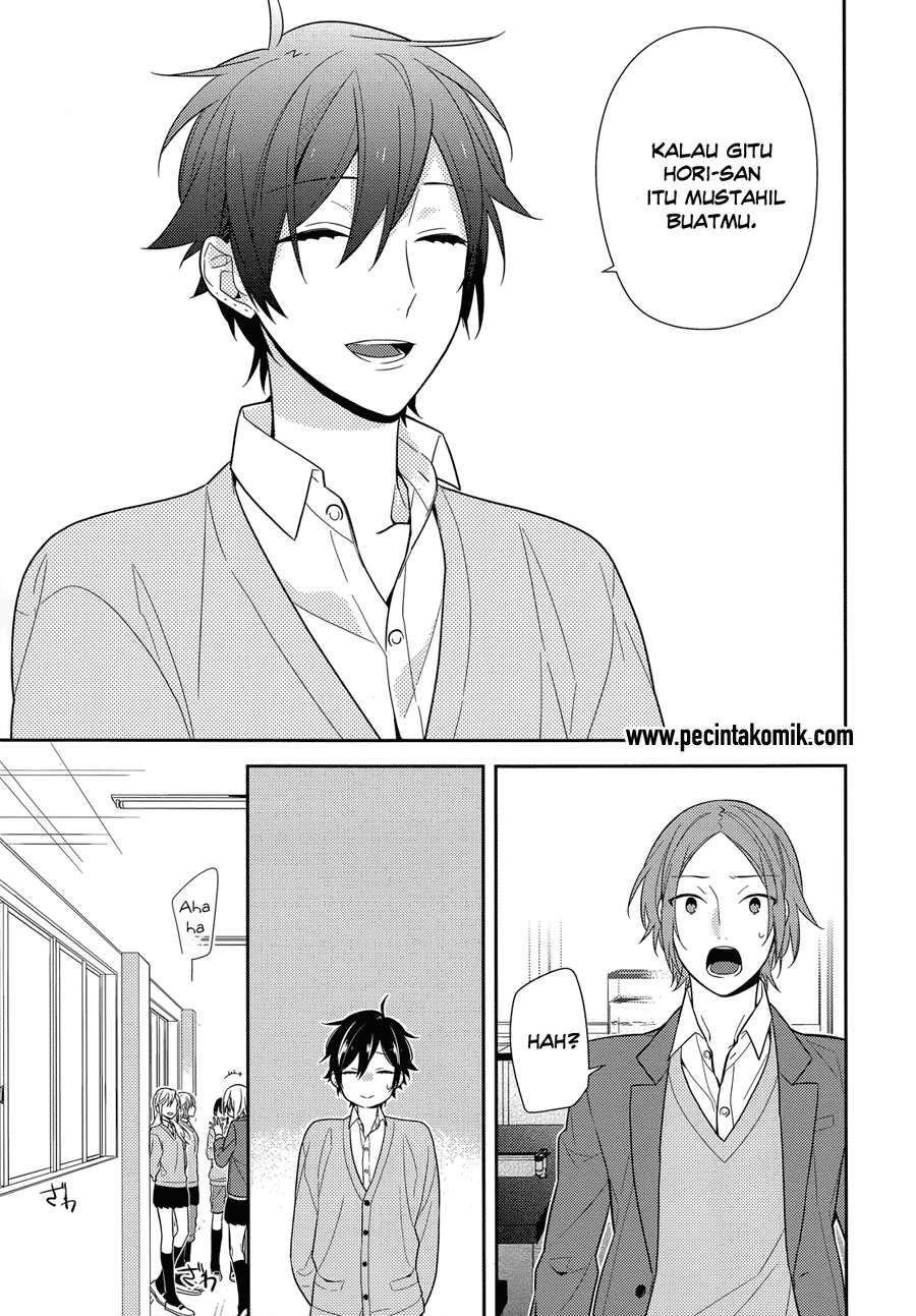 Horimiya Chapter 54 Gambar 14