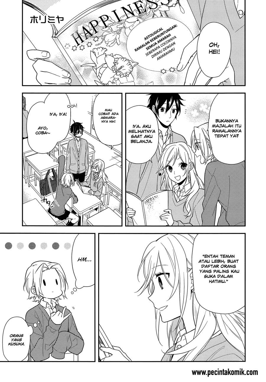Manga Horimiya Chapter 54 gambar nomor 2