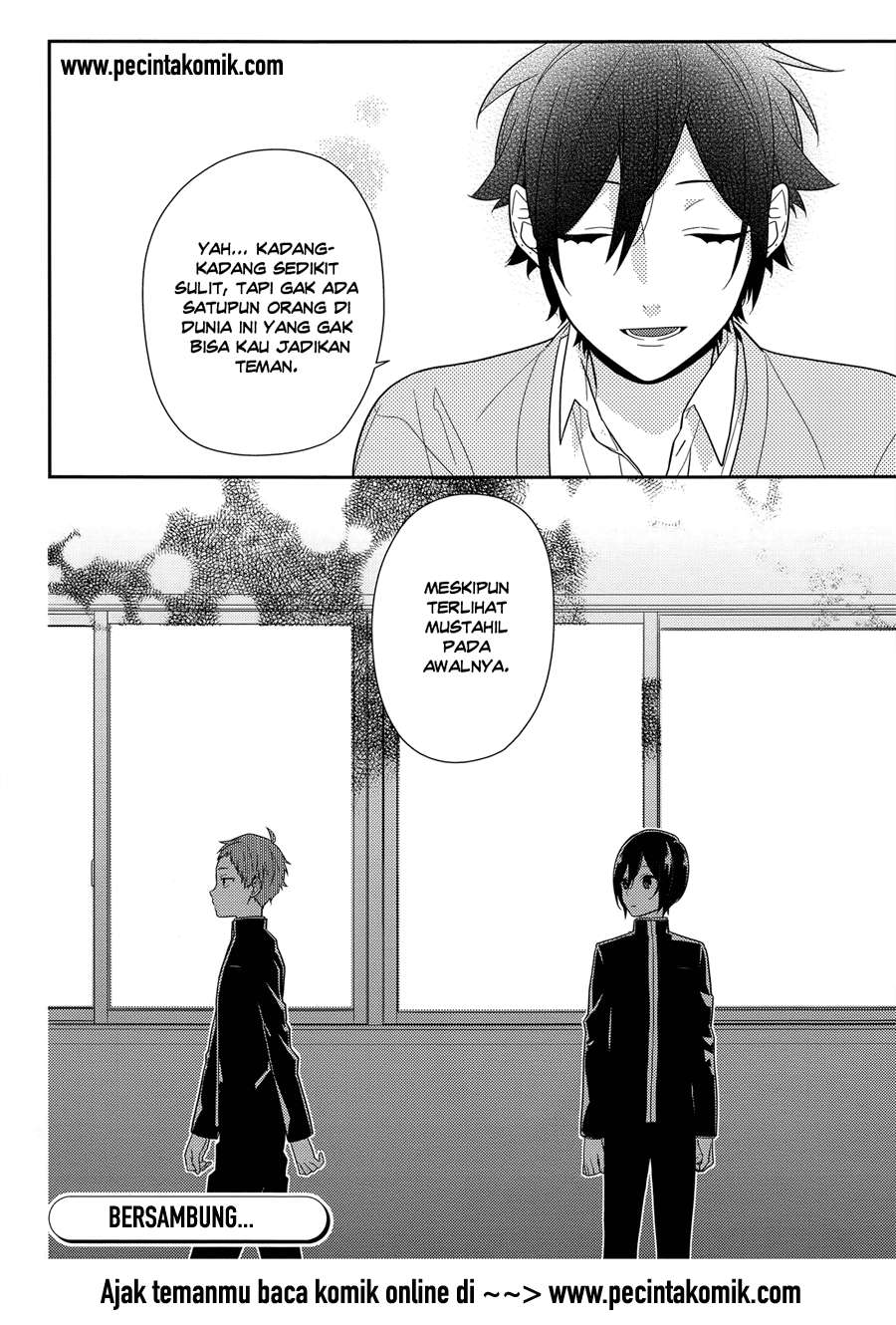 Horimiya Chapter 54 Gambar 25