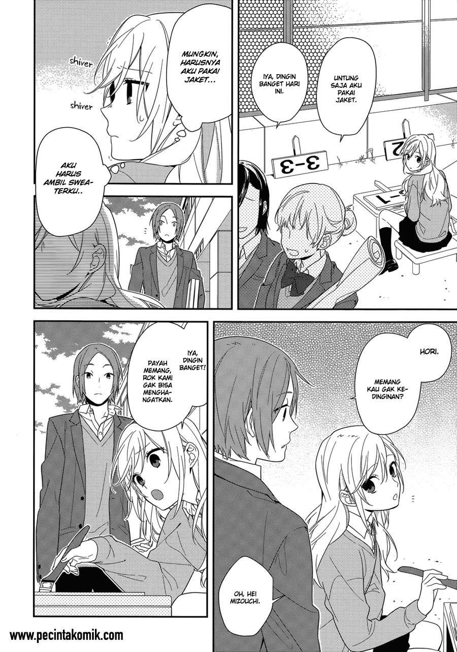Horimiya Chapter 49 Gambar 16