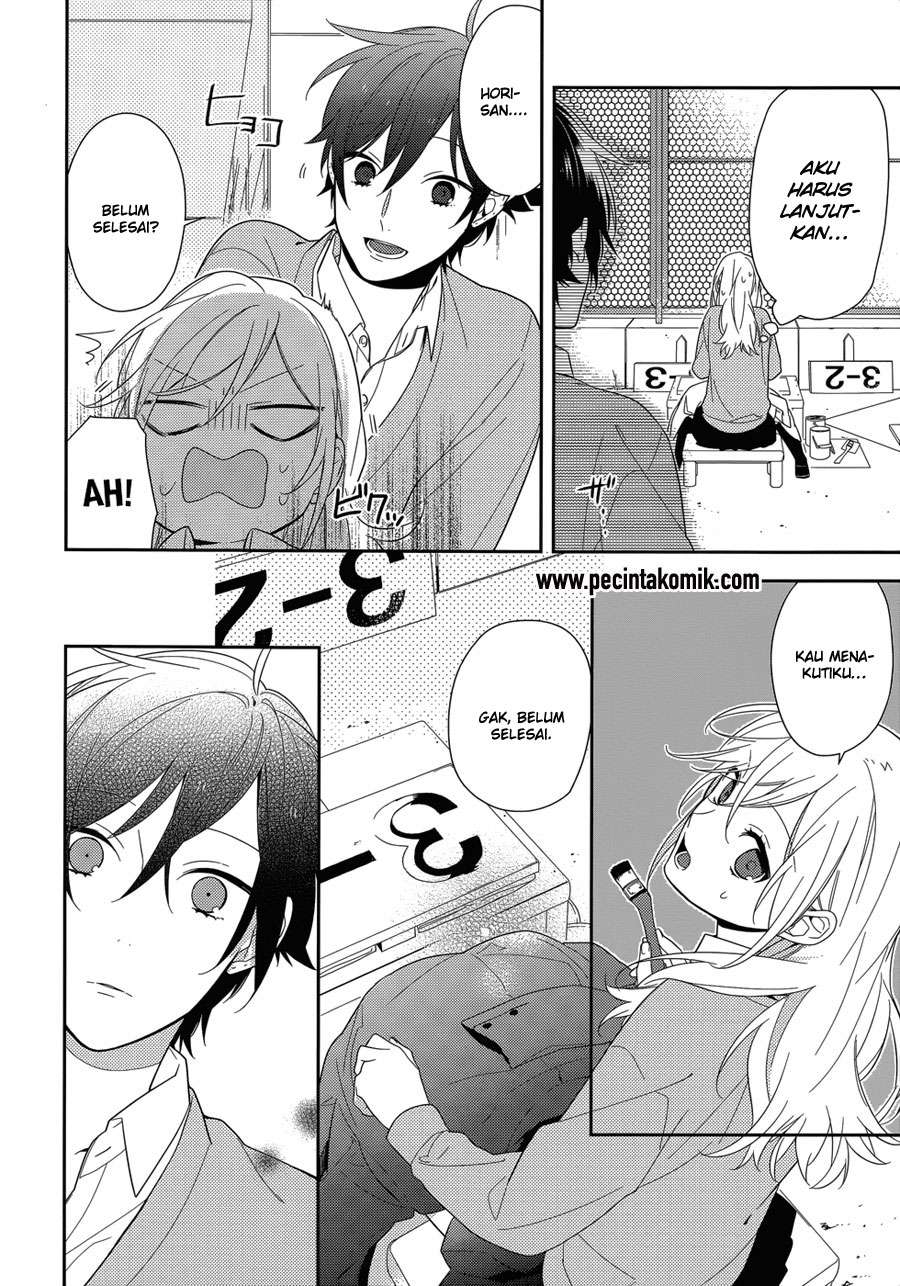 Horimiya Chapter 49 Gambar 18