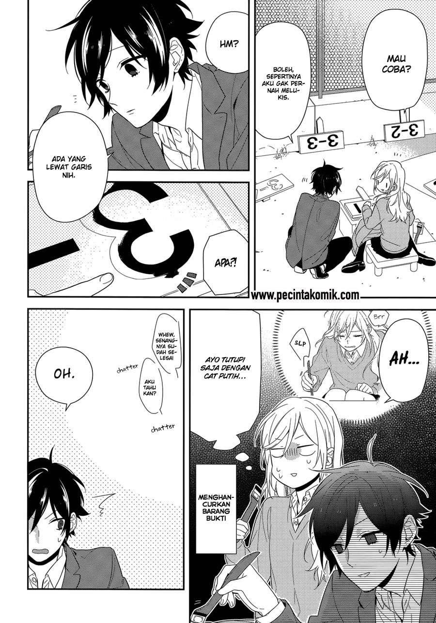 Horimiya Chapter 49 Gambar 24
