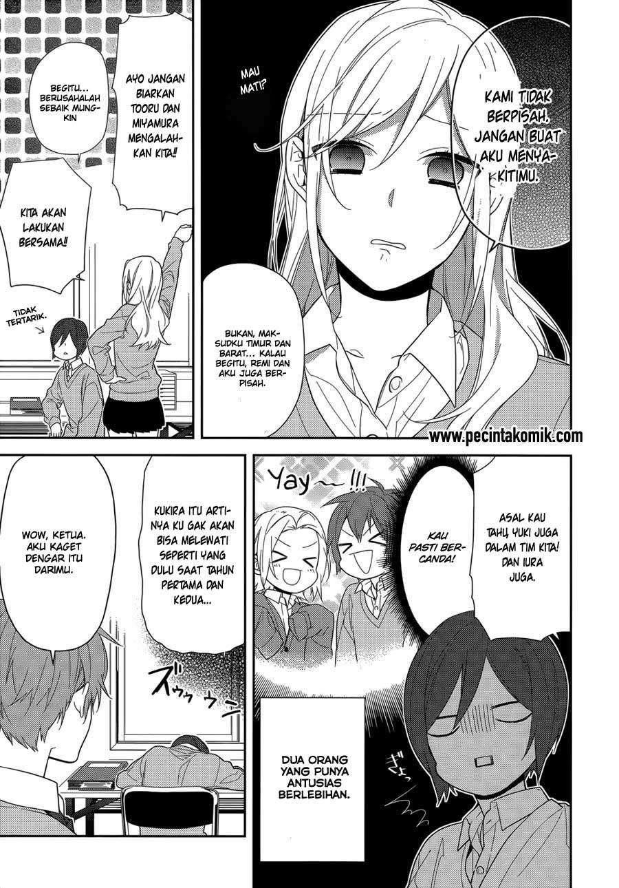 Horimiya Chapter 47 Gambar 13