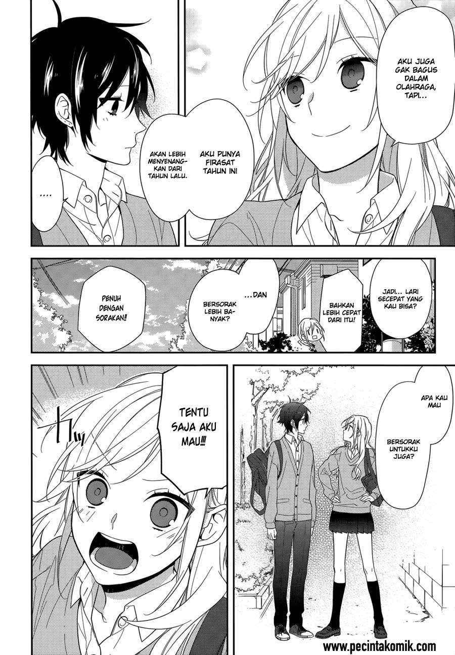 Horimiya Chapter 47 Gambar 18