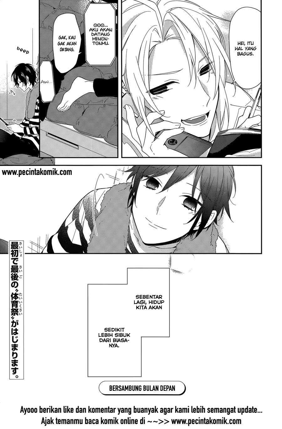 Horimiya Chapter 47 Gambar 23