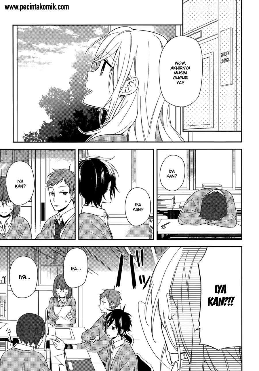 Horimiya Chapter 47 Gambar 9