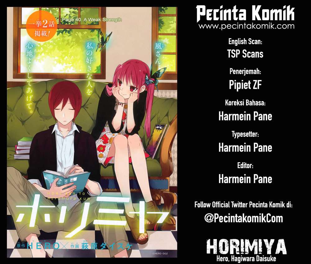 Komik Horimiya Chapter 46 gambar nomor 1