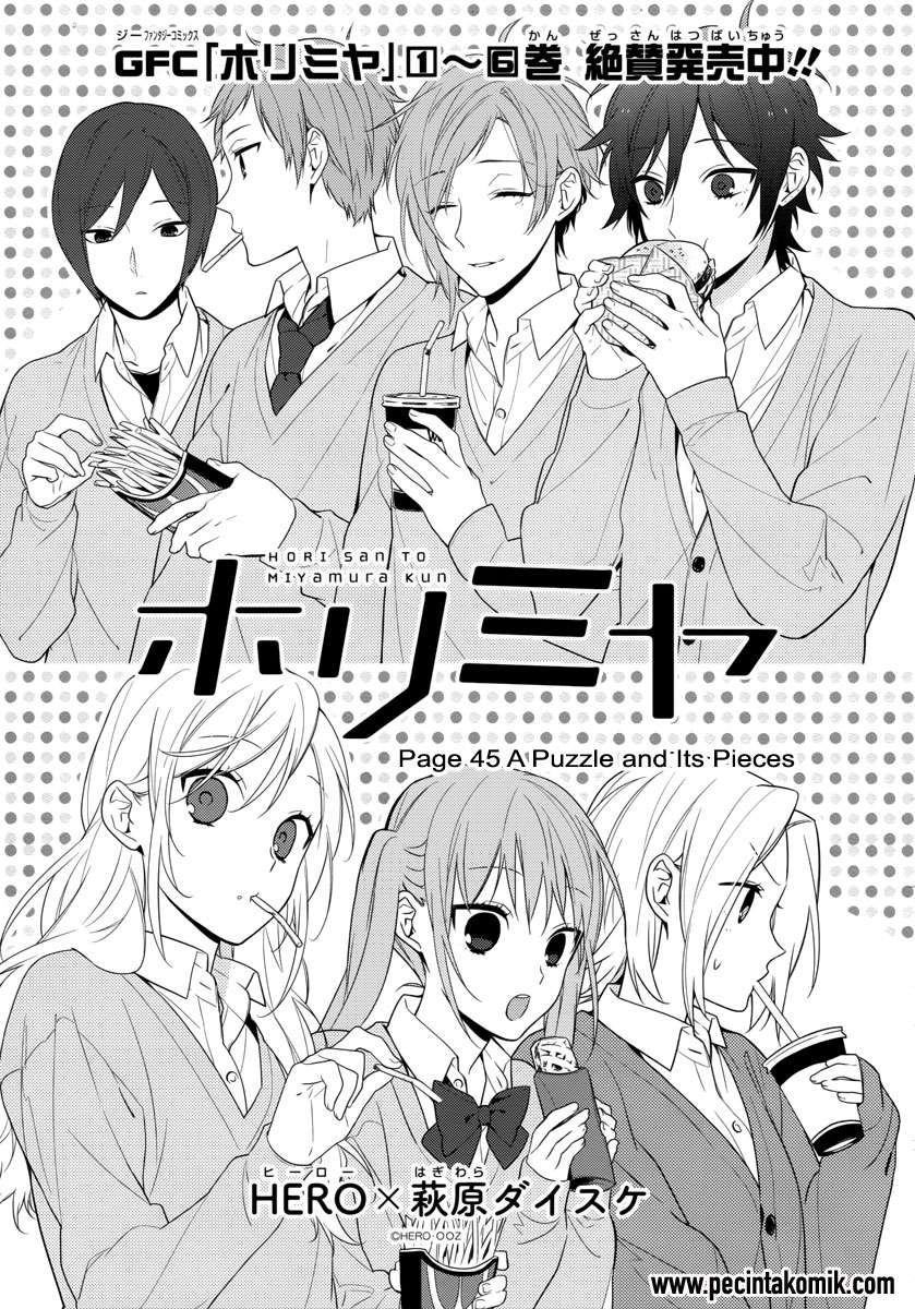 Manga Horimiya Chapter 45 gambar nomor 2