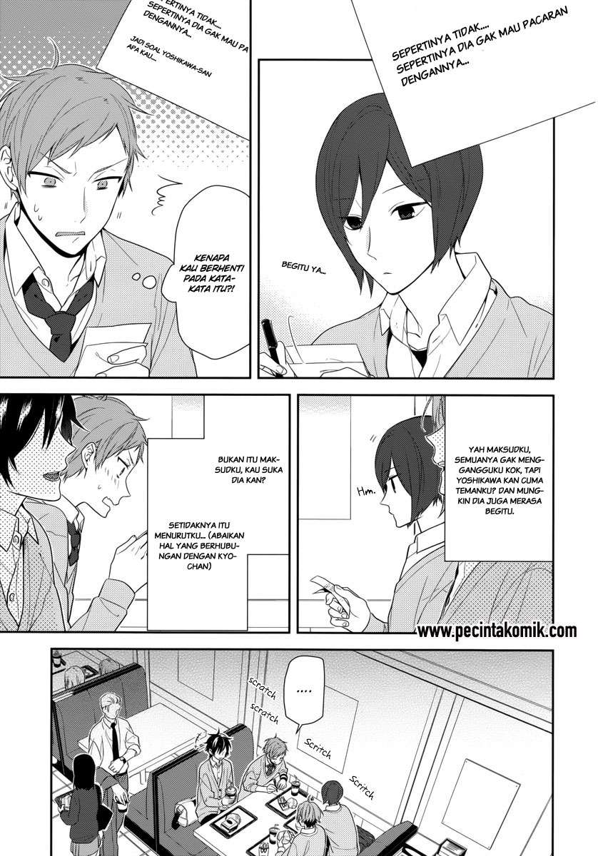 Horimiya Chapter 45 Gambar 6