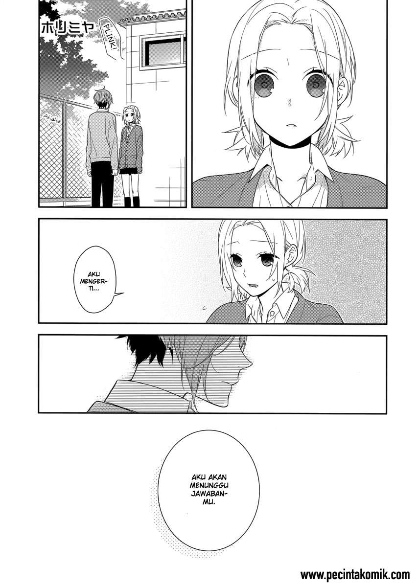 Manga Horimiya Chapter 44 gambar nomor 2