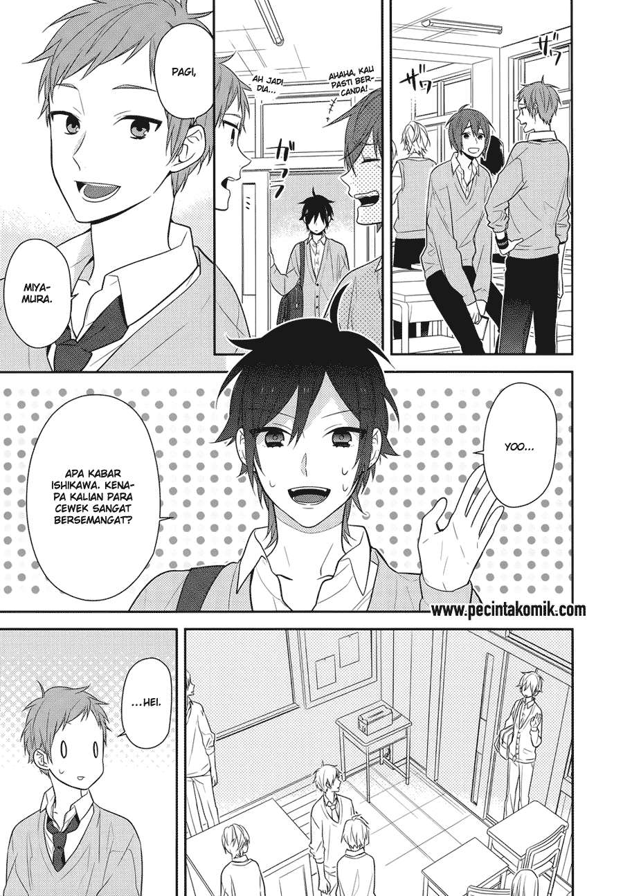 Horimiya Chapter 43 Gambar 17