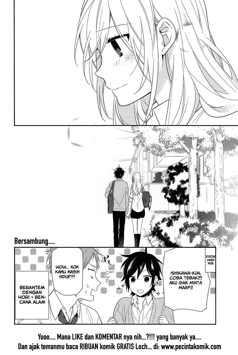 Horimiya Chapter 42 Gambar 17