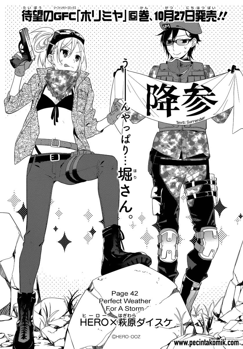 Manga Horimiya Chapter 42 gambar nomor 2