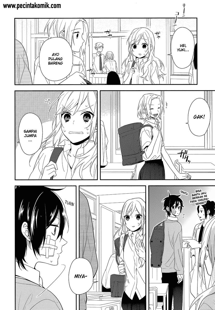 Horimiya Chapter 42 Gambar 7