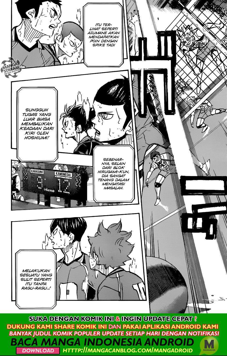 Haikyuu!! Chapter 360 Gambar 12