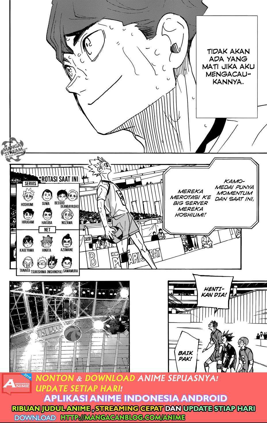 Haikyuu!! Chapter 360 Gambar 14