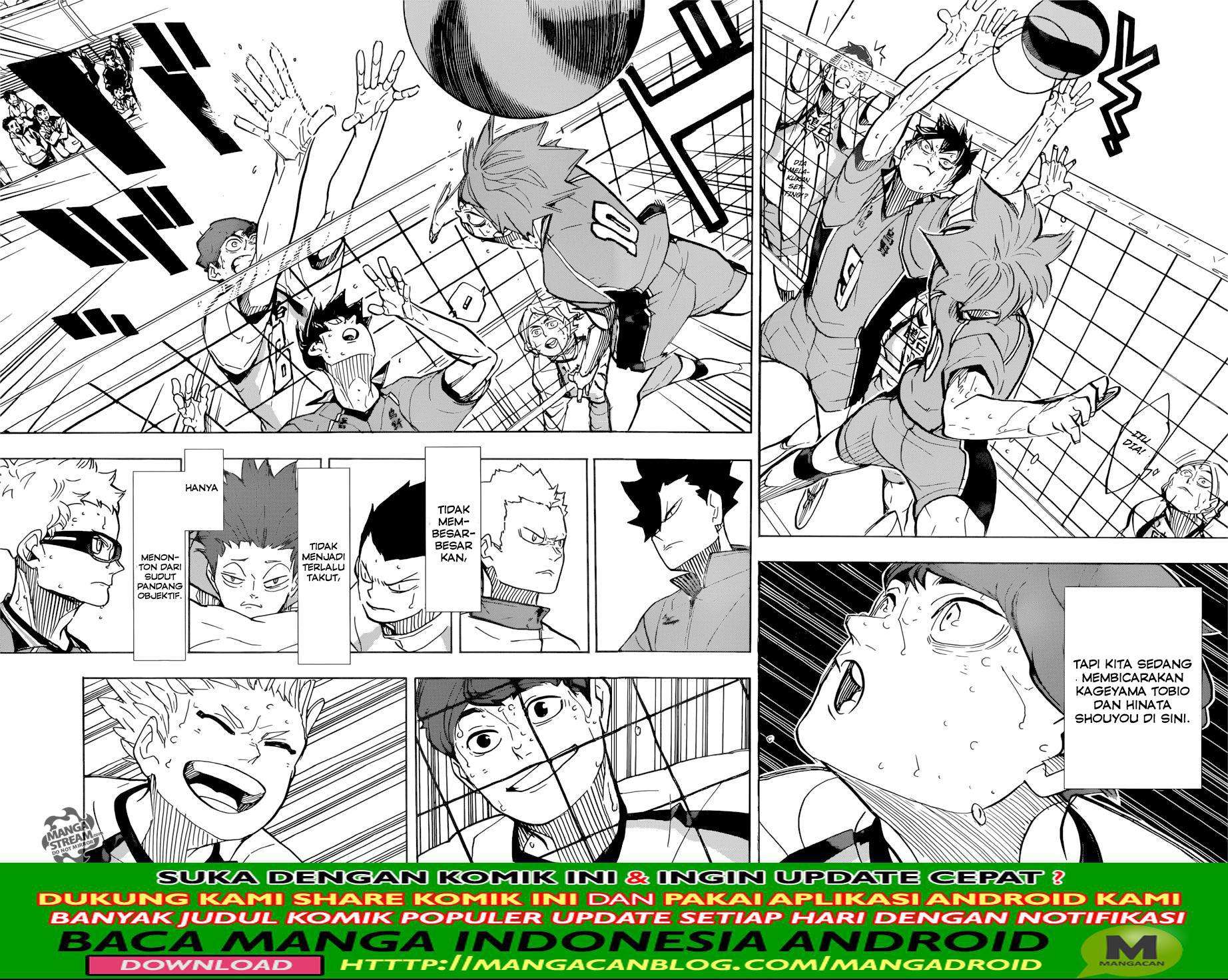 Haikyuu!! Chapter 360 Gambar 16