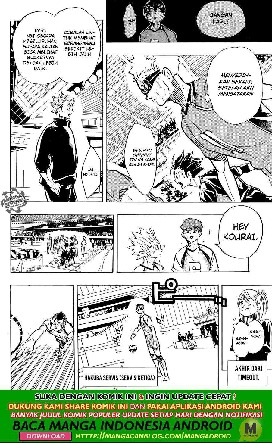 Manga Haikyuu!! Chapter 360 gambar nomor 2