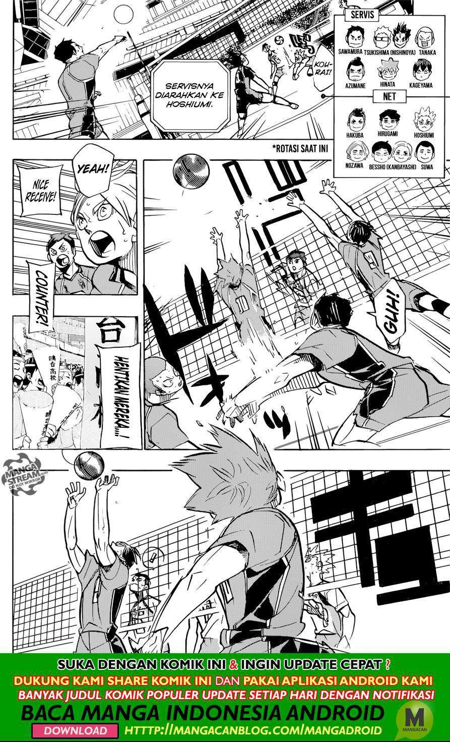 Haikyuu!! Chapter 360 Gambar 6