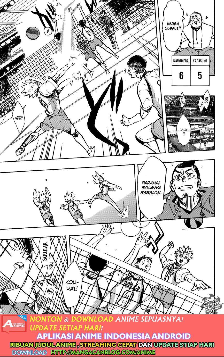 Haikyuu!! Chapter 359 Gambar 13