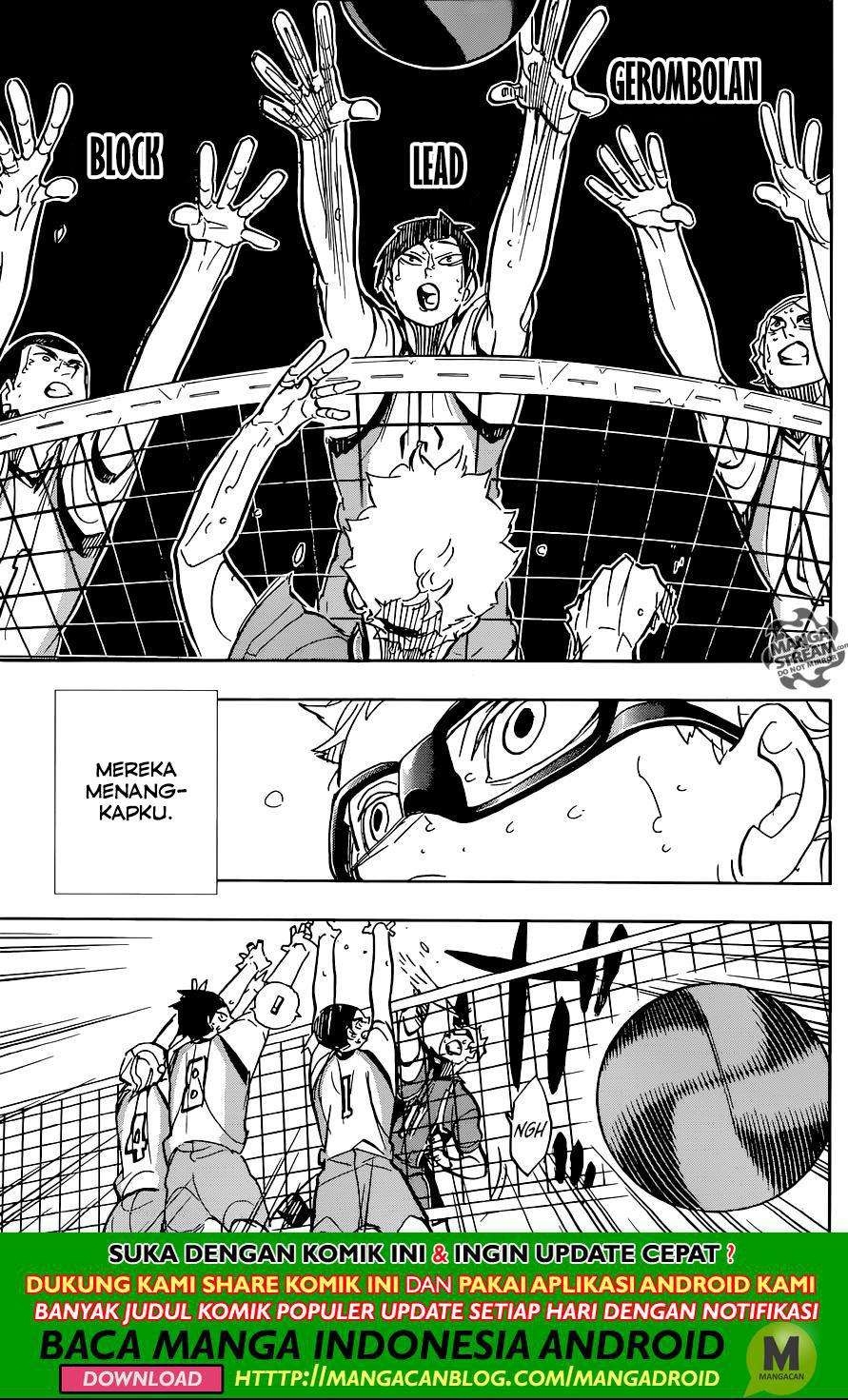 Haikyuu!! Chapter 359 Gambar 16