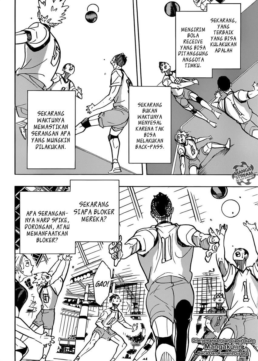 Haikyuu!! Chapter 358 Gambar 14