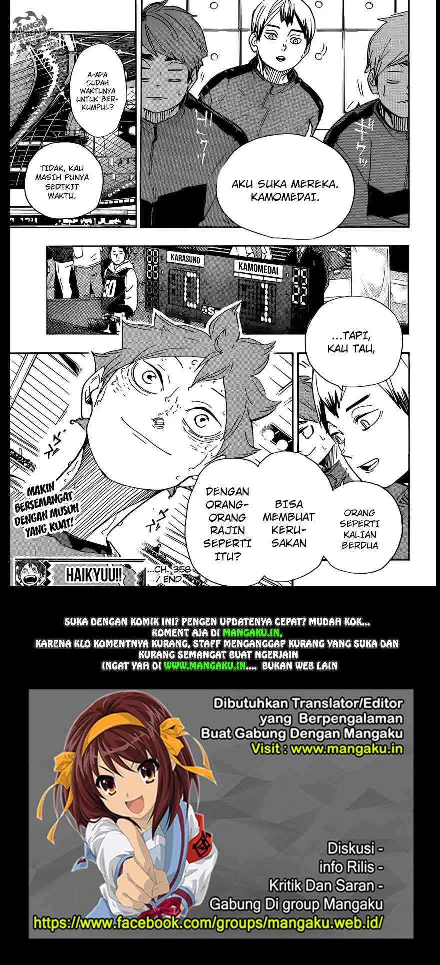 Haikyuu!! Chapter 358 Gambar 18