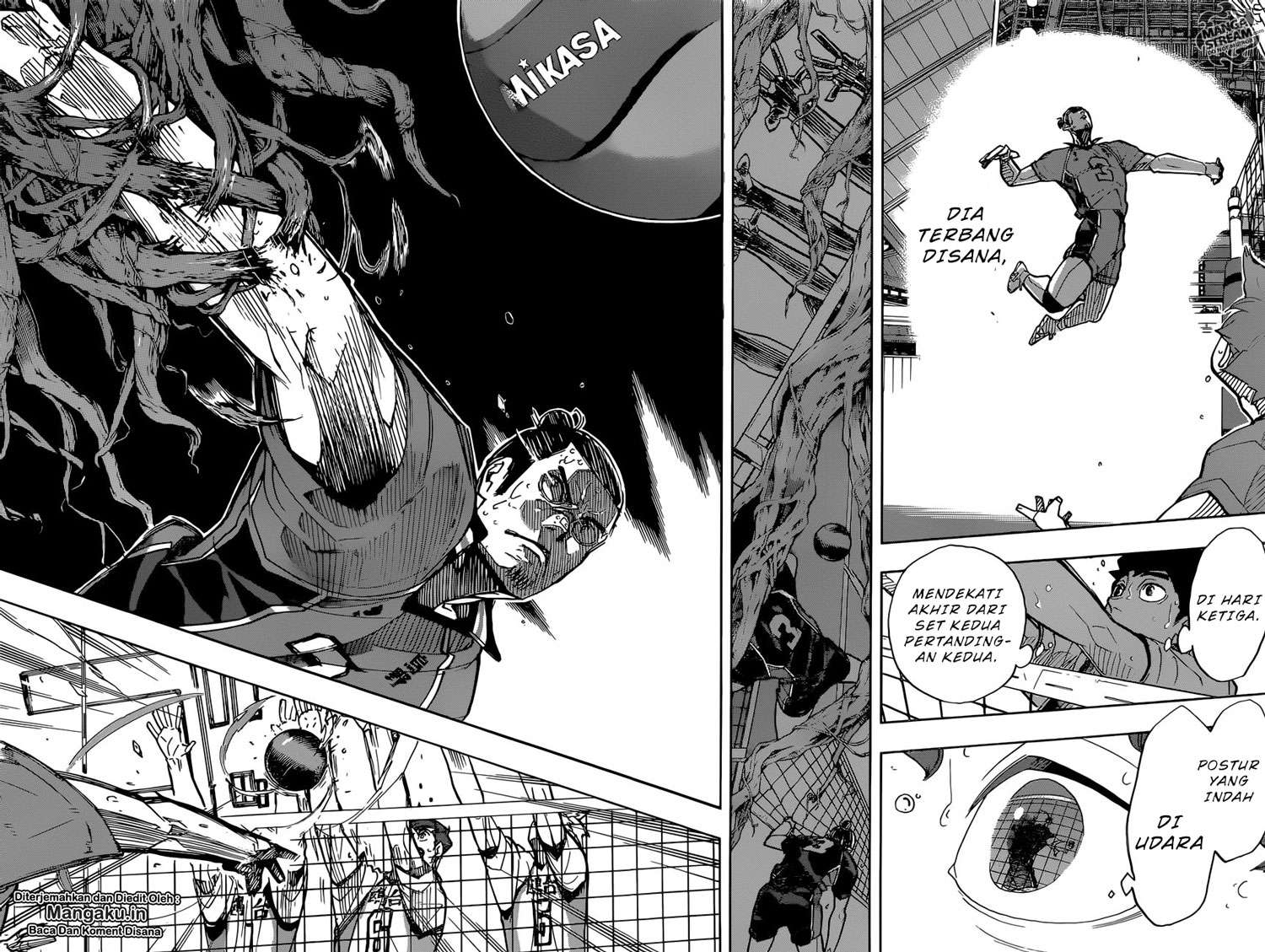 Haikyuu!! Chapter 354 Gambar 16