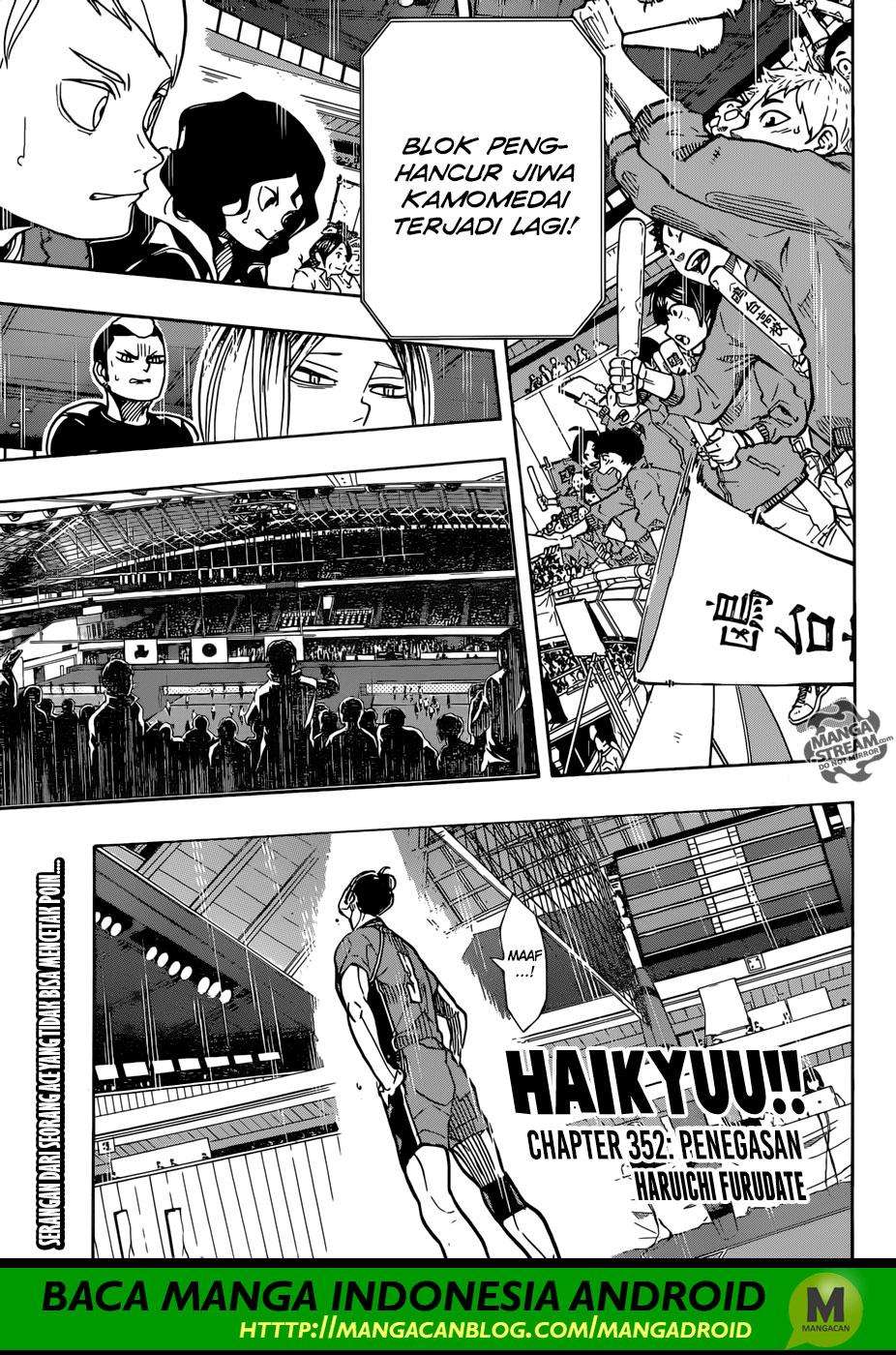 Komik Haikyuu!! Chapter 352 gambar nomor 1