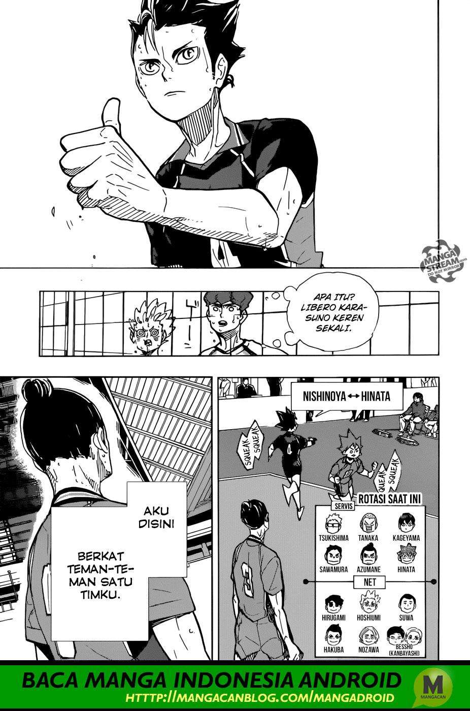 Haikyuu!! Chapter 352 Gambar 14