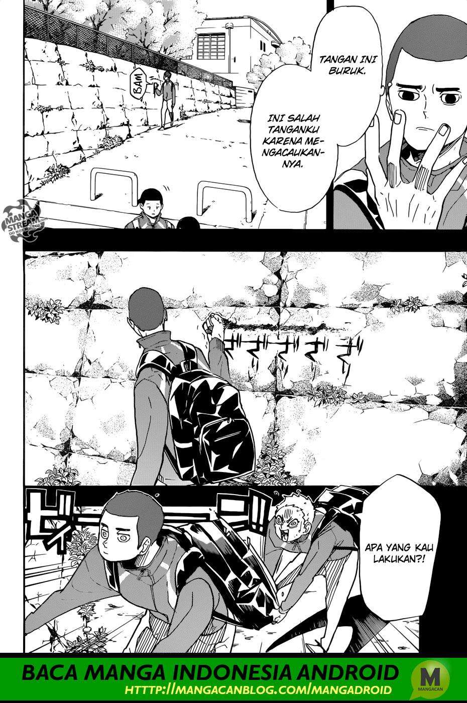 Haikyuu!! Chapter 351 Gambar 11
