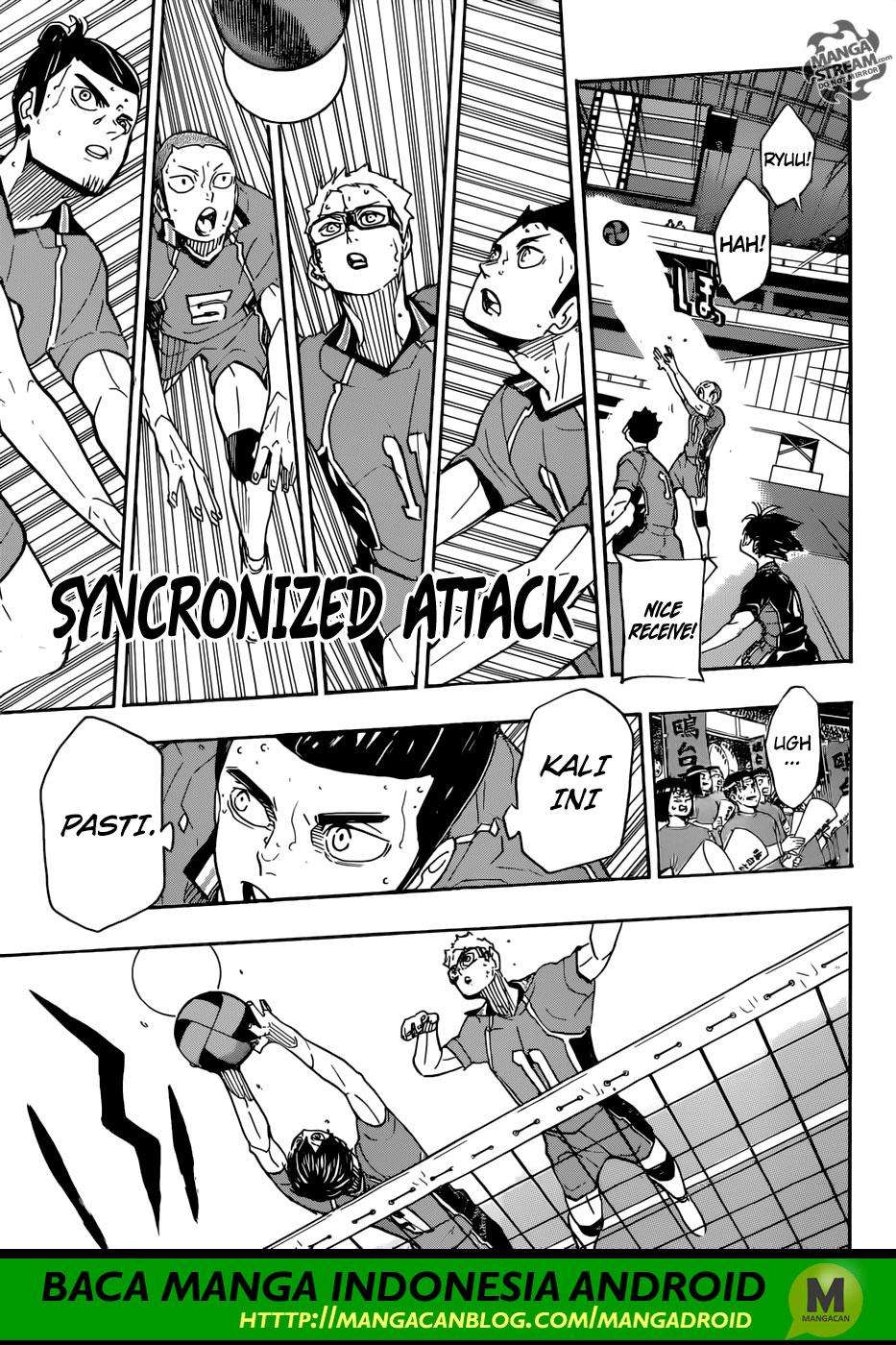 Haikyuu!! Chapter 351 Gambar 15