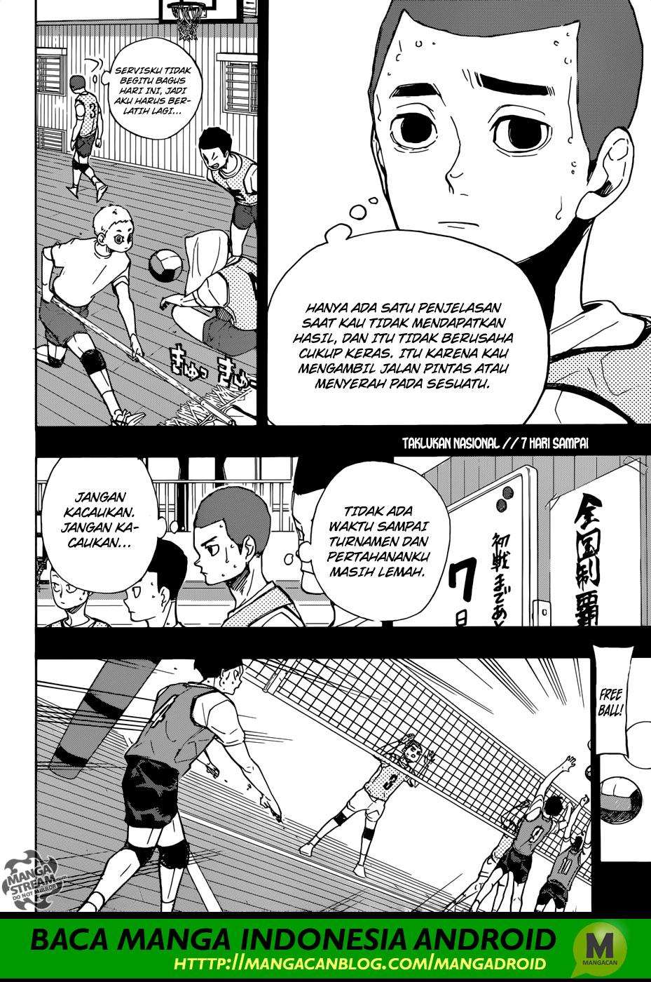 Haikyuu!! Chapter 351 Gambar 9