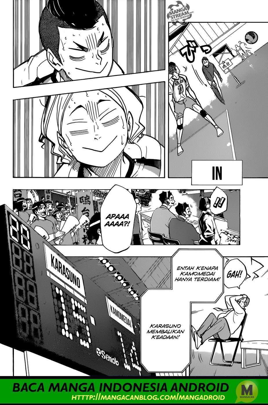 Haikyuu!! Chapter 350 Gambar 10