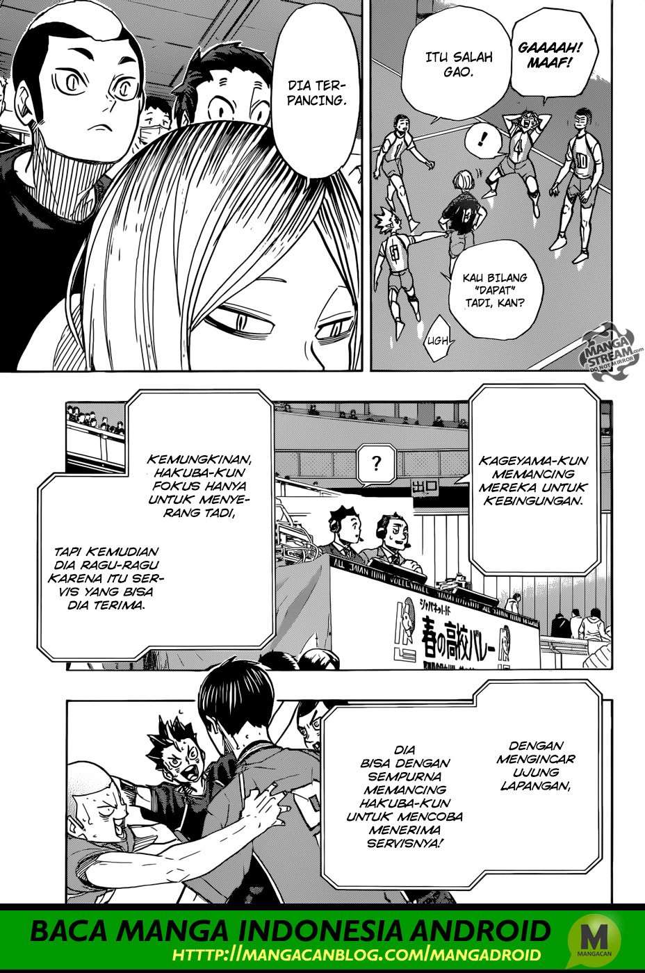 Haikyuu!! Chapter 350 Gambar 11