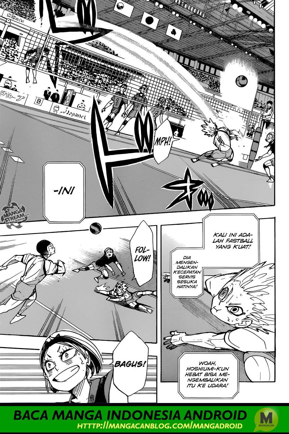 Haikyuu!! Chapter 350 Gambar 15