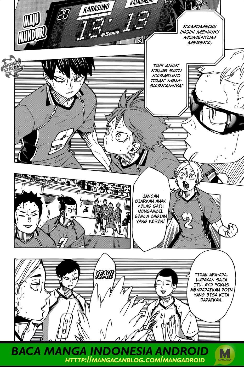 Haikyuu!! Chapter 350 Gambar 4