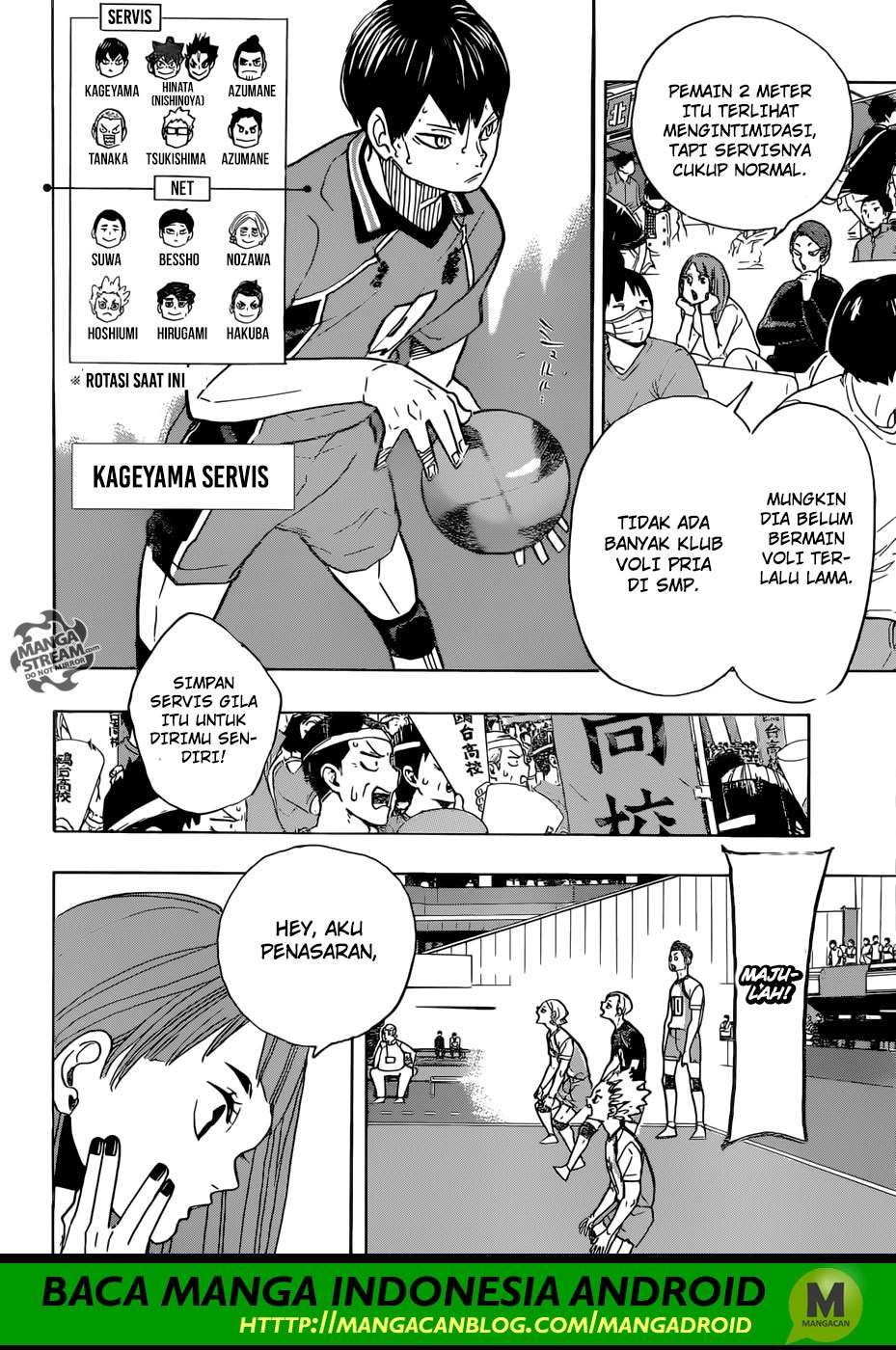 Haikyuu!! Chapter 350 Gambar 6