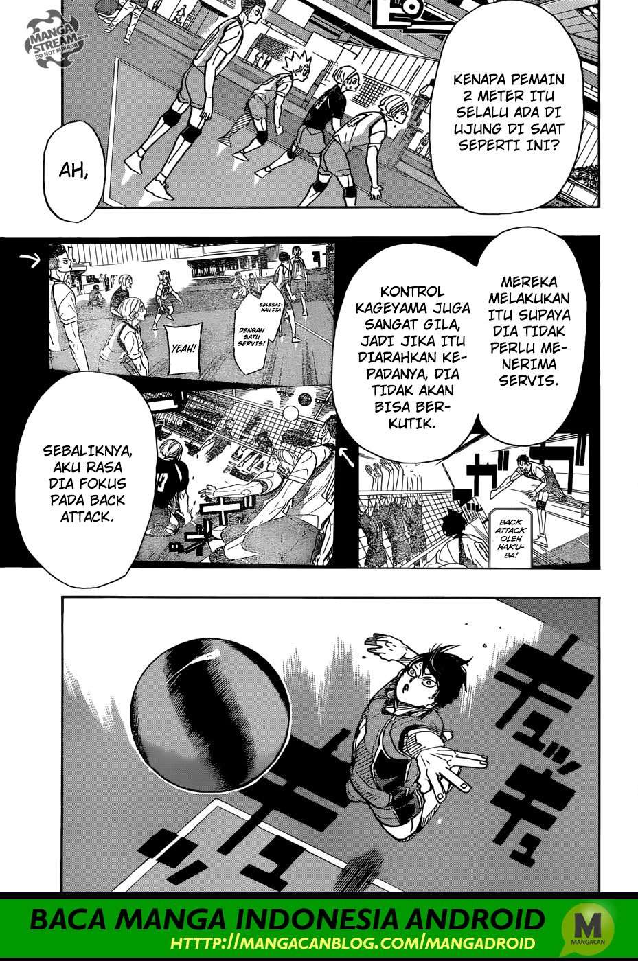 Haikyuu!! Chapter 350 Gambar 7