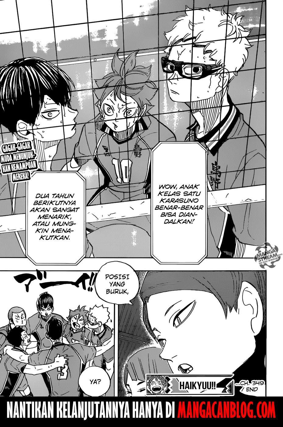 Haikyuu!! Chapter 349 Gambar 20
