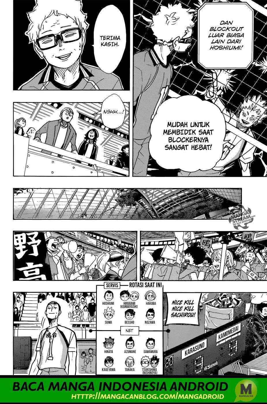 Haikyuu!! Chapter 348 Gambar 11