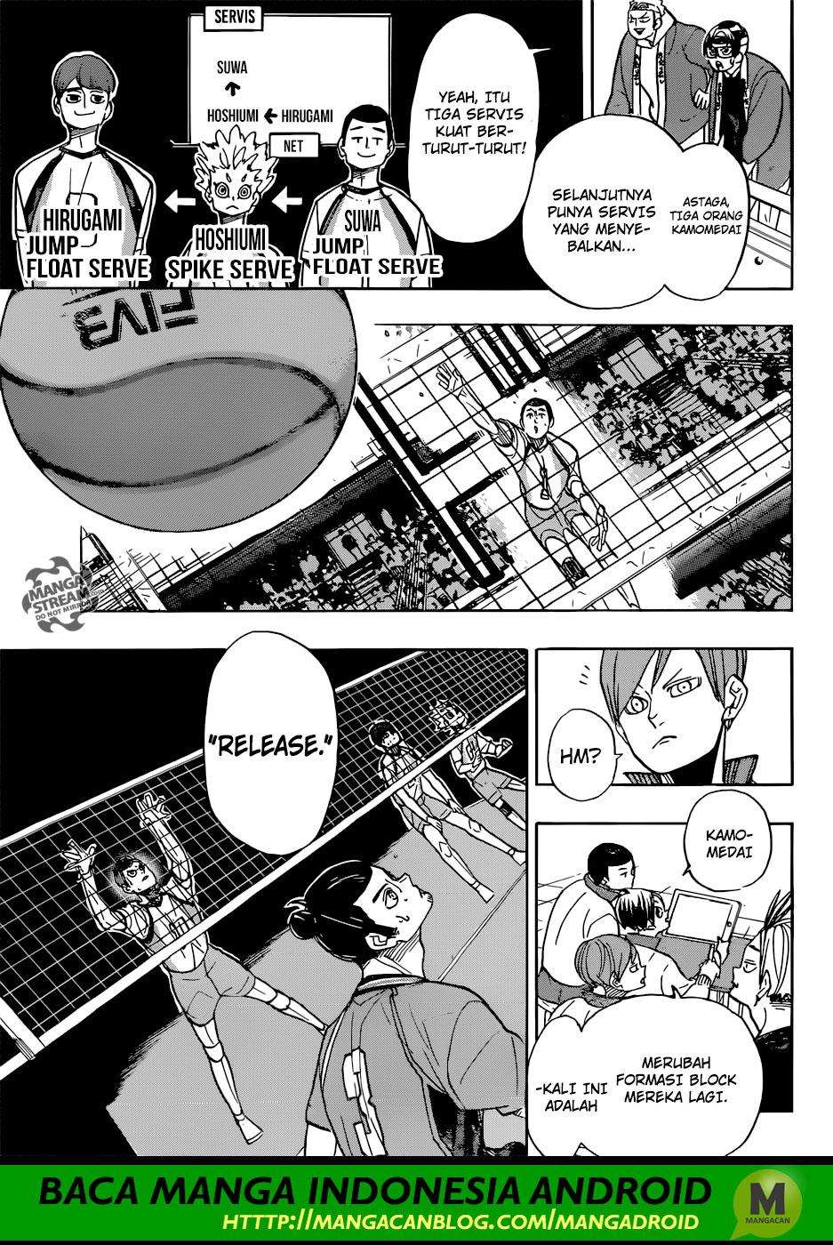 Haikyuu!! Chapter 348 Gambar 12